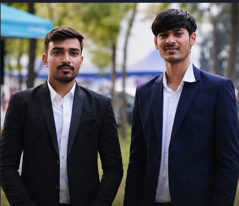 The Atyant founders at VNIT Nagpur